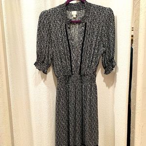 Black & cream maxi dress XS